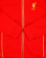 Vintage 2009-10 Adidas Liverpool FC Women's Japan Exclusive Funnel Neck Football Track Jacket - XL