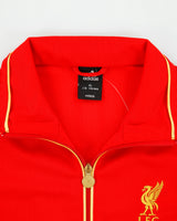 Vintage 2009-10 Adidas Liverpool FC Women's Japan Exclusive Funnel Neck Football Track Jacket - XL