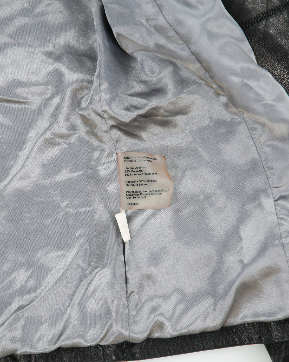 Vintage Y2K 00s Danier Women's Italian Calfskin Leather Cafe Racer Moto Jacket - M