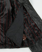 Vintage Y2K 00s Danier Women's Calfskin Leather Quilt Lined Moto Jacket - XL