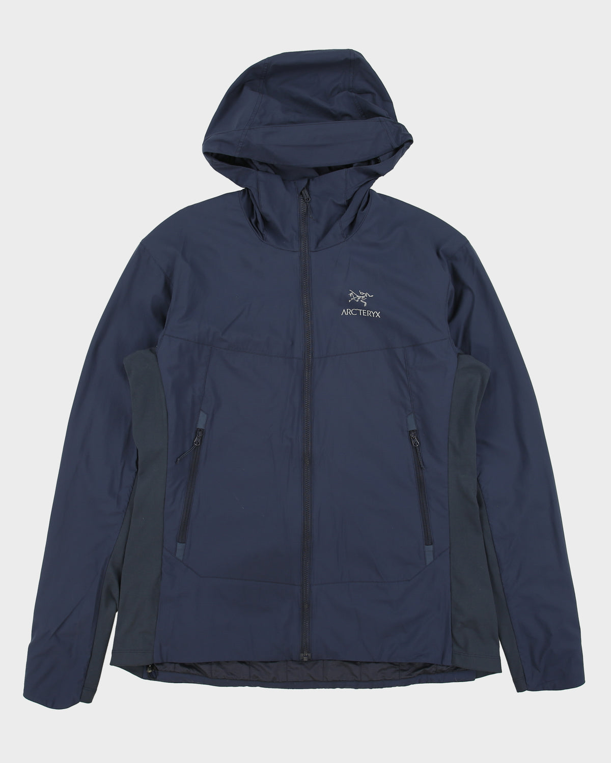 Arc'teryx Atom SL Hoody Women's Navy Coreloft Lightweight Insulated Soft Shell Jacket - L