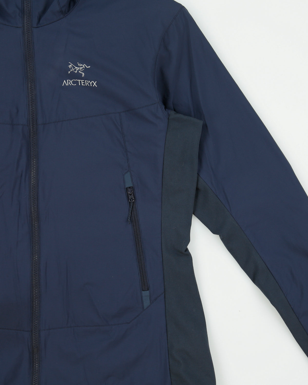Arc'teryx Atom SL Hoody Women's Navy Coreloft Lightweight Insulated Soft Shell Jacket - L
