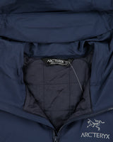Arc'teryx Atom SL Hoody Women's Navy Coreloft Lightweight Insulated Soft Shell Jacket - L
