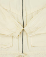 Nike Women's Cream Icon Clash Windrunner Canvas Boxy Oversized Jacket - XS