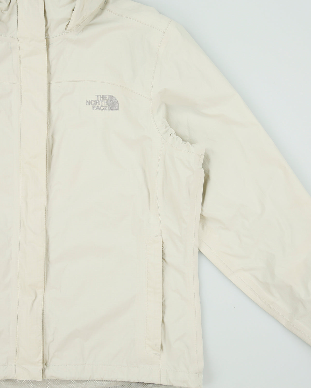 Vintage Y2K 00s The North Face Women's Cream HyVent Jacket - M