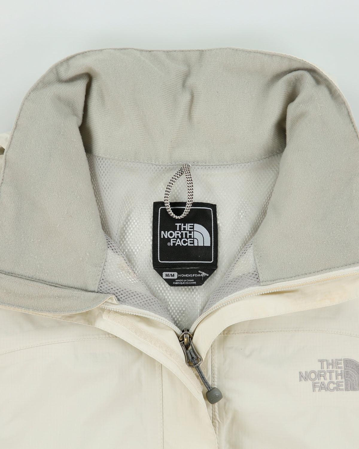 Vintage Y2K 00s The North Face Women's Cream HyVent Jacket - M