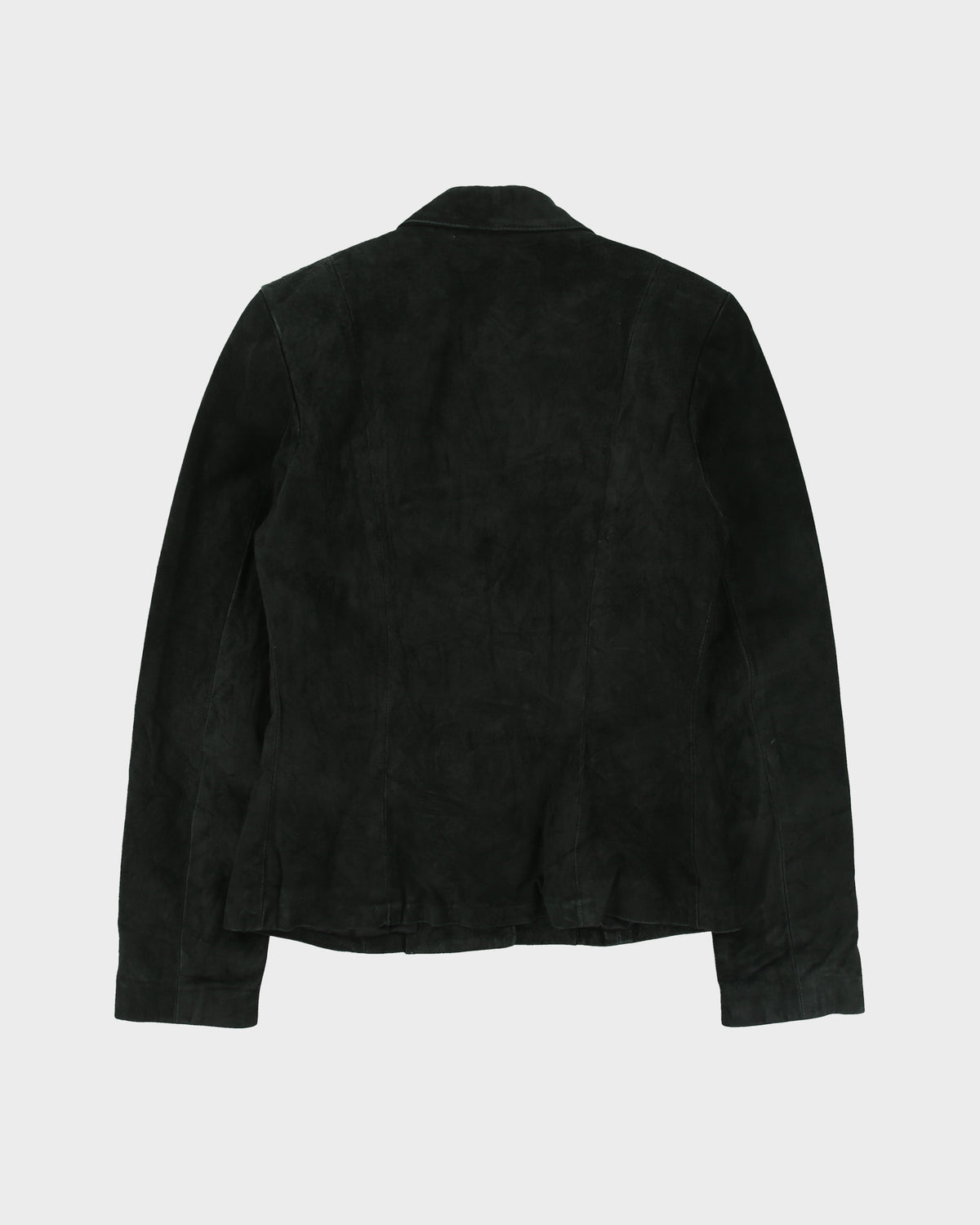 Vintage 1990s Danier Suede Collard Blazer Jacket - S