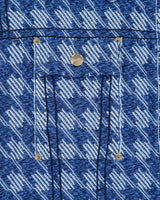 S/S 2022 Sandro Women's Balthazar Houndstooth Tweed Jacket - L