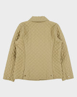 Vintage Y2K 00s Lauren Ralph Lauren LRL Women's Soft Shell Short Diamond Quilted Jacket - M