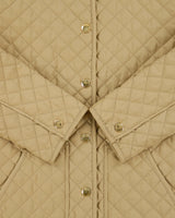 Vintage Y2K 00s Lauren Ralph Lauren LRL Women's Soft Shell Short Diamond Quilted Jacket - M