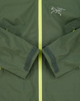 Arc'teryx Olive Khaki Sentinel Women's Recco ePE Gore-Tex Shell Mountain Ski Jacket - S