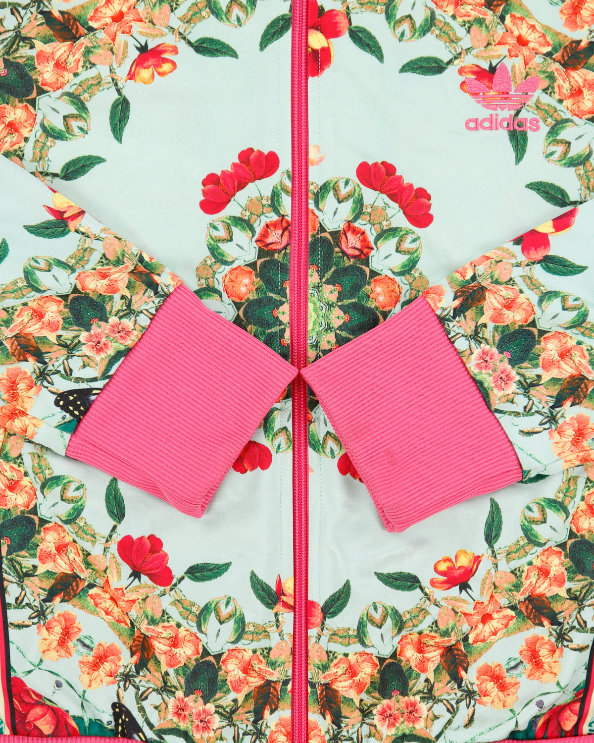 S/S 2014 Adidas Originals x Farm Rio Women's Borboflor Firebird Track Jacket - XL