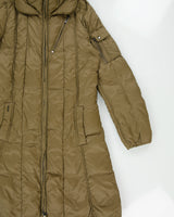 Vintage RLX Ralph Lauren Khaki Women's Goose Down Parka - L