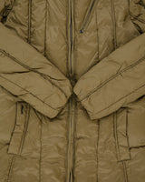 Vintage RLX Ralph Lauren Khaki Women's Goose Down Parka - L