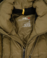 Vintage RLX Ralph Lauren Khaki Women's Goose Down Parka - L