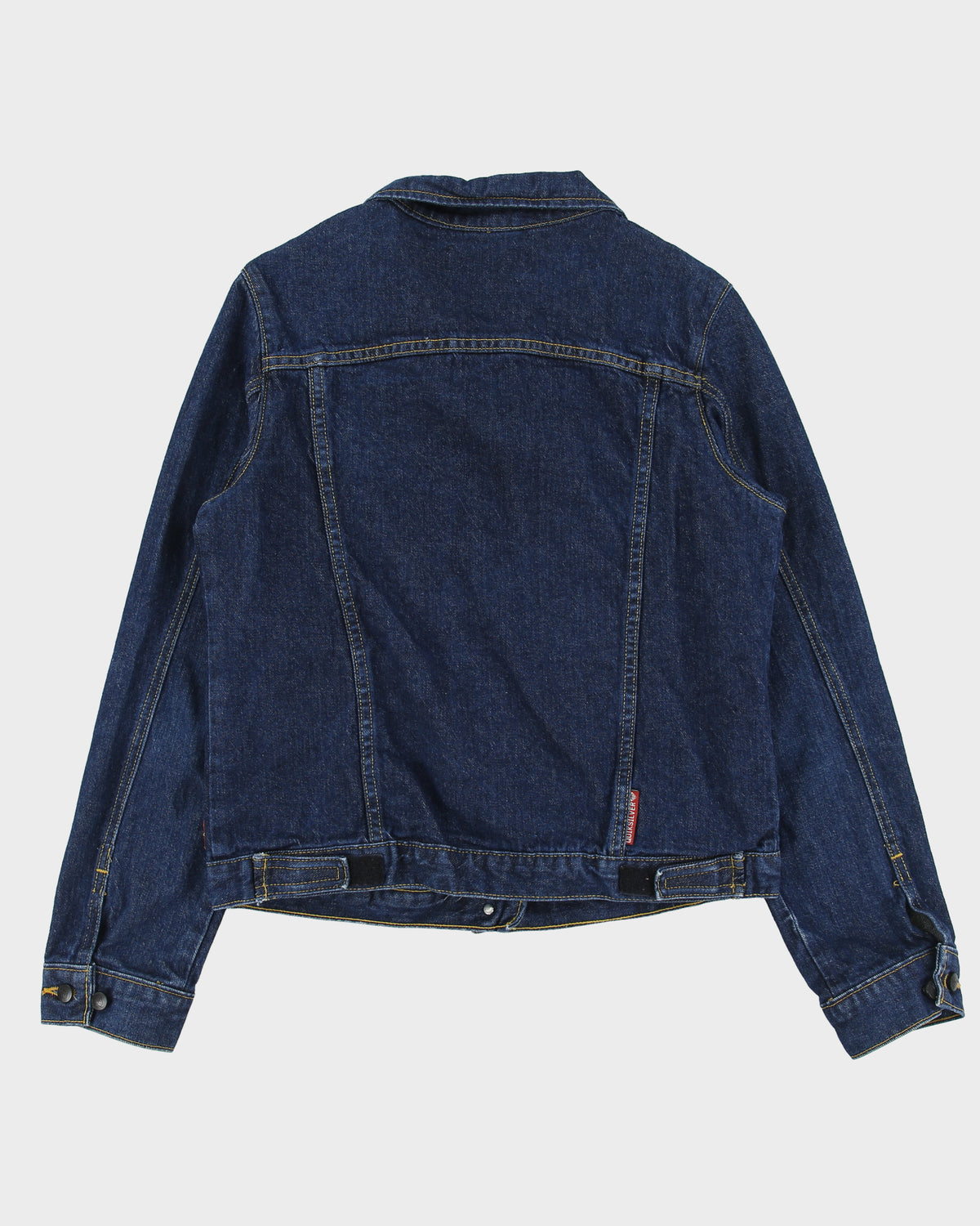 Vintage Y2K 00s Roxy Jean Quiksilver Made In USA Indigo Denim Trucker Jacket - L