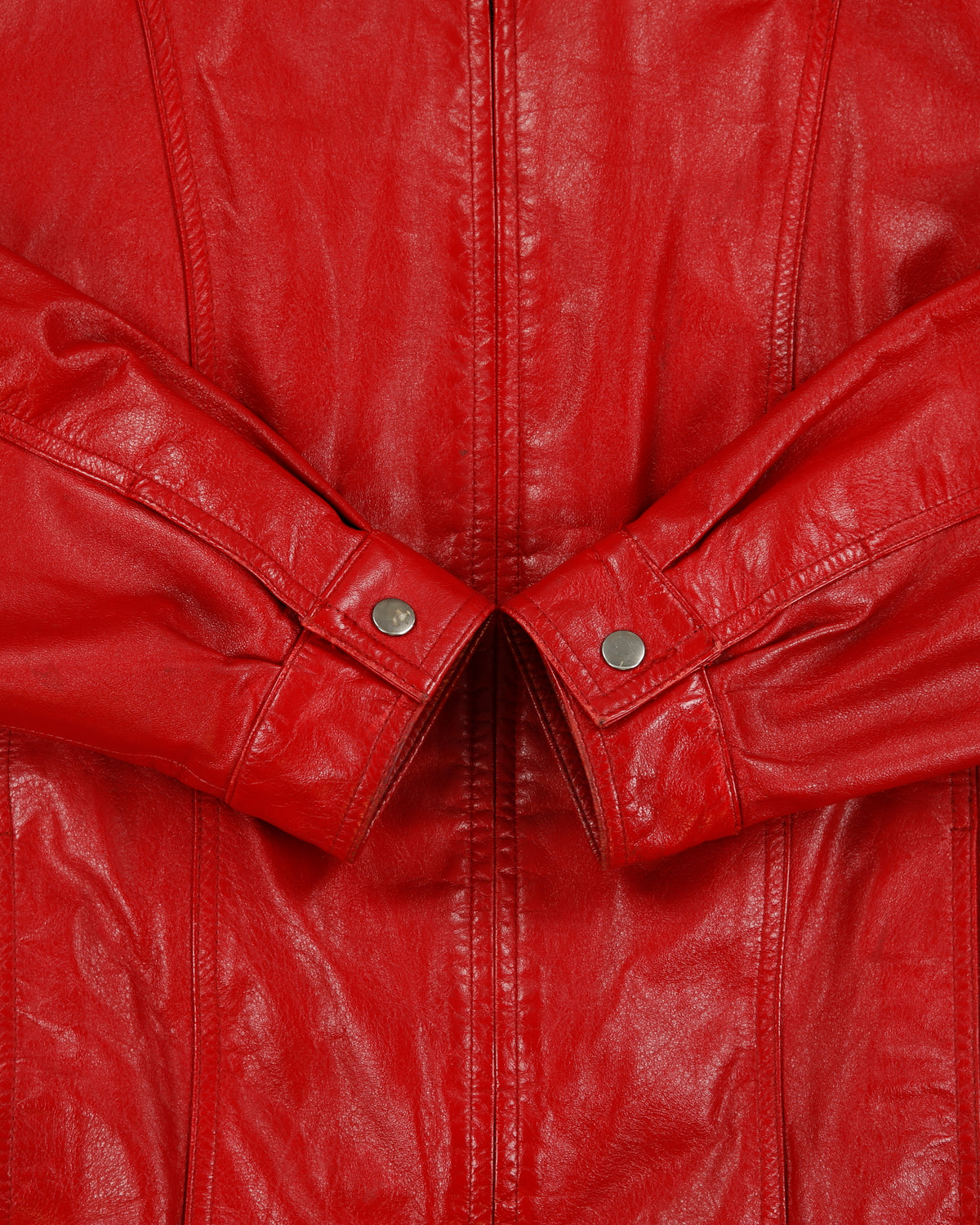 Vintage Y2K 00s Danier Women's Chateau Leather Moto Bomber Jacket - L