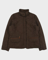 Vintage Y2K 00s Lauren Ralph Lauren LRL Women's Equestrian Lined Soft Shell Quilted Jacket - L