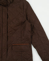 Vintage Y2K 00s Lauren Ralph Lauren LRL Women's Equestrian Lined Soft Shell Quilted Jacket - L