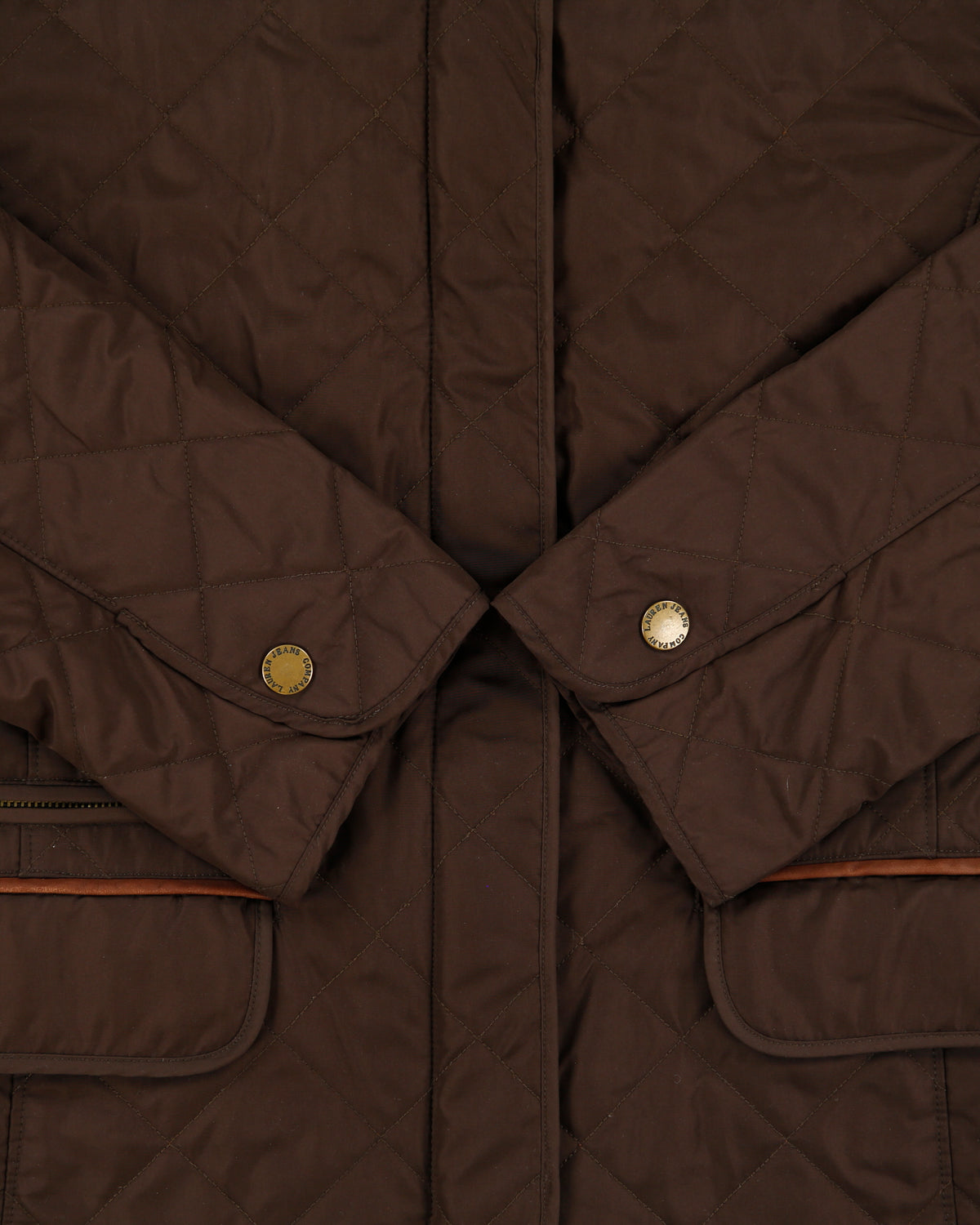 Vintage Y2K 00s Lauren Ralph Lauren LRL Women's Equestrian Lined Soft Shell Quilted Jacket - L