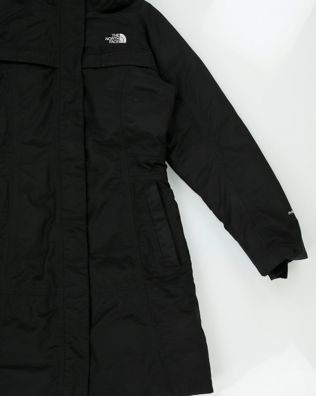 Vintage The North Face Women's 600-Fill Goose Down Faux Fur HyVent Arctic Parka - M
