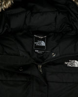 Vintage The North Face Women's 600-Fill Goose Down Faux Fur HyVent Arctic Parka - M