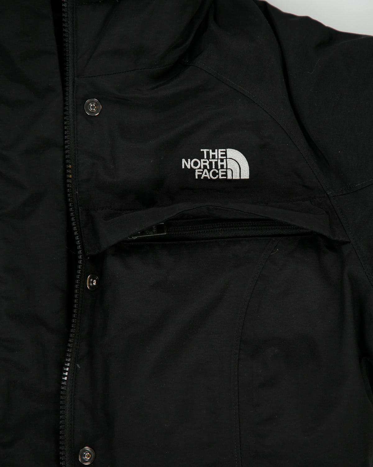 Vintage The North Face Women's 600-Fill Goose Down Faux Fur HyVent Arctic Parka - M