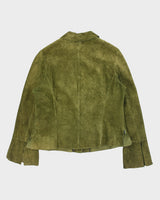 Vintage Danier Button-Up Lightweight Suede Jacket - M