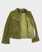 Vintage Danier Button-Up Lightweight Suede Jacket - M