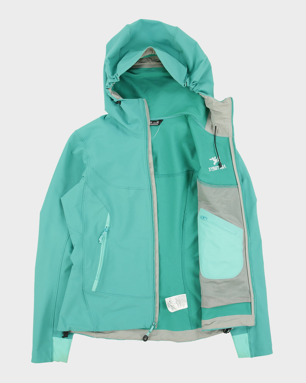 Arc'teryx Women's Spearmint Gamma LT Hoody Soft Shell Lightweight Mountain Jacket - S
