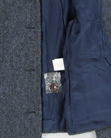 Vintage James By Peter James Women's Harris Tweed Wool Made In GB Button Front Jacket - S