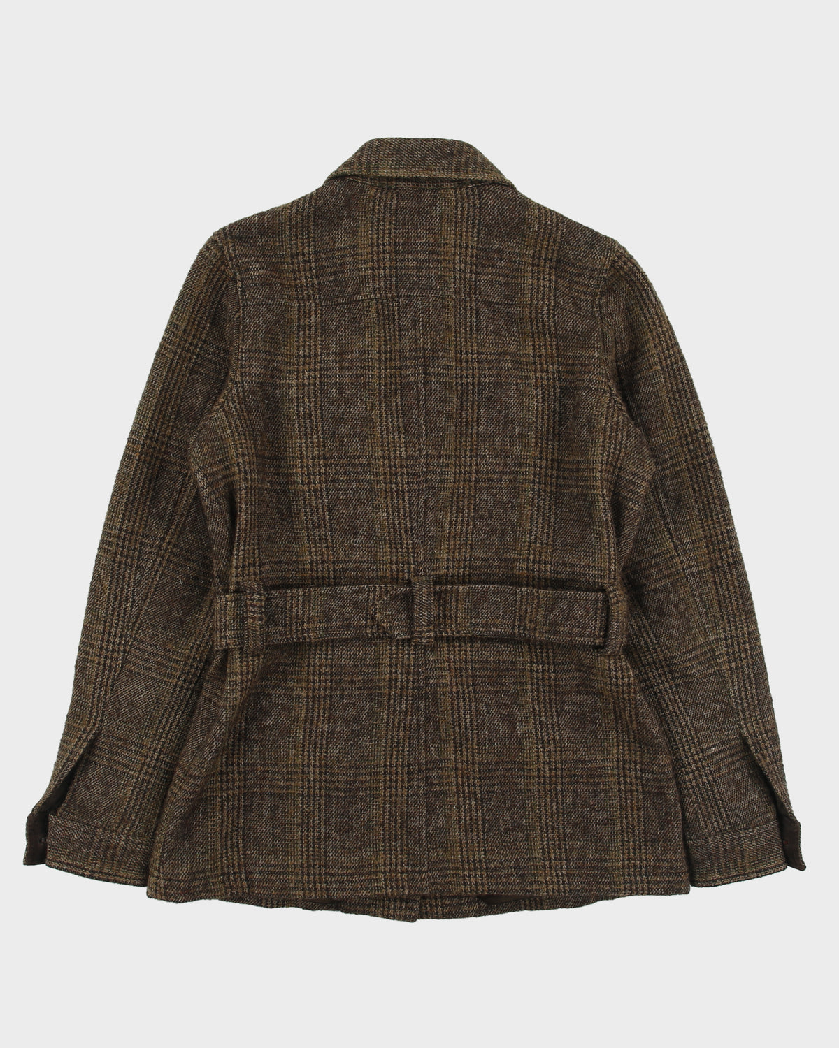 Vintage Eddie Bauer Alpaca/Mohair/Wool Blend Belted Button Front Jacket - S