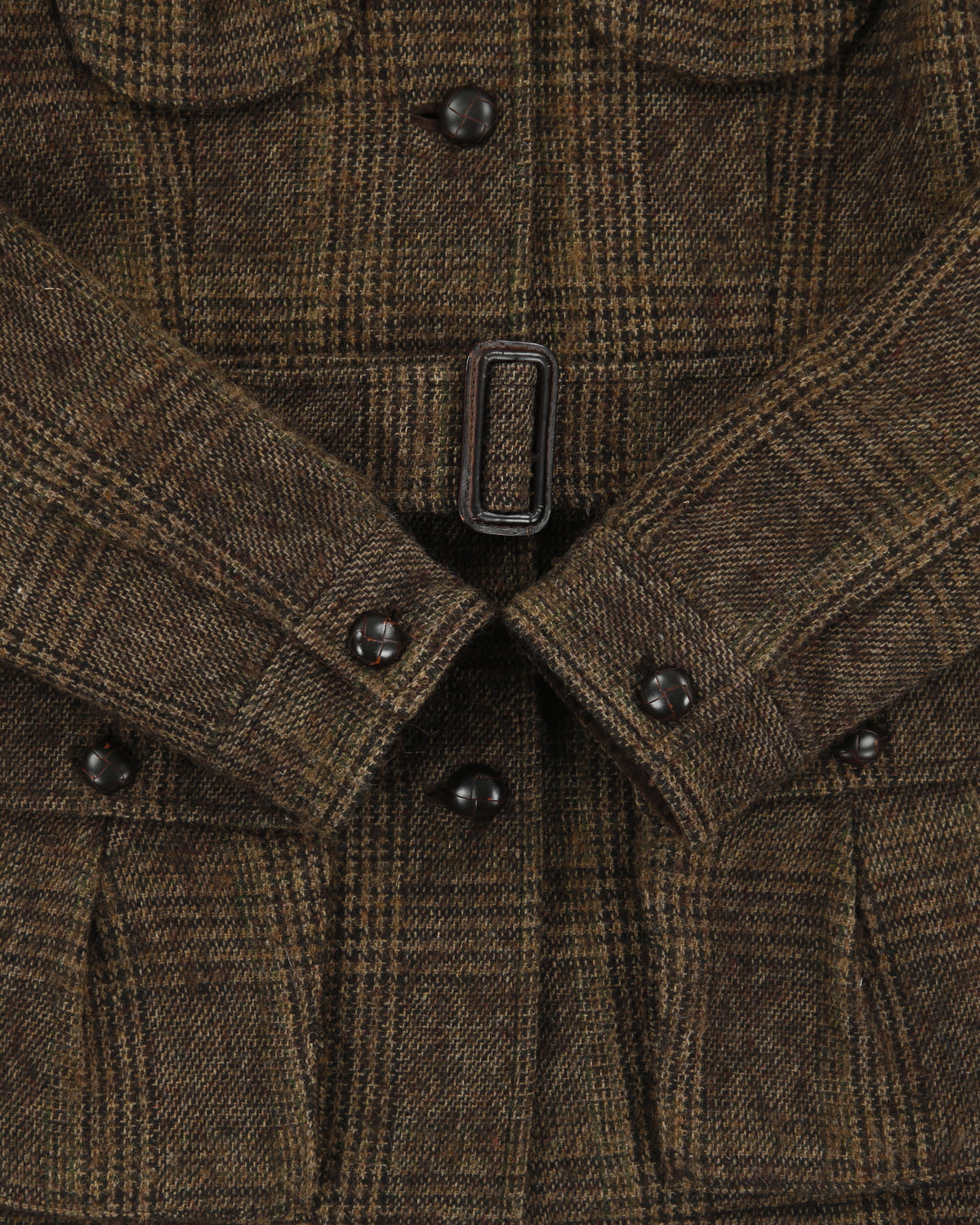 Vintage Eddie Bauer Alpaca/Mohair/Wool Blend Belted Button Front Jacket - S