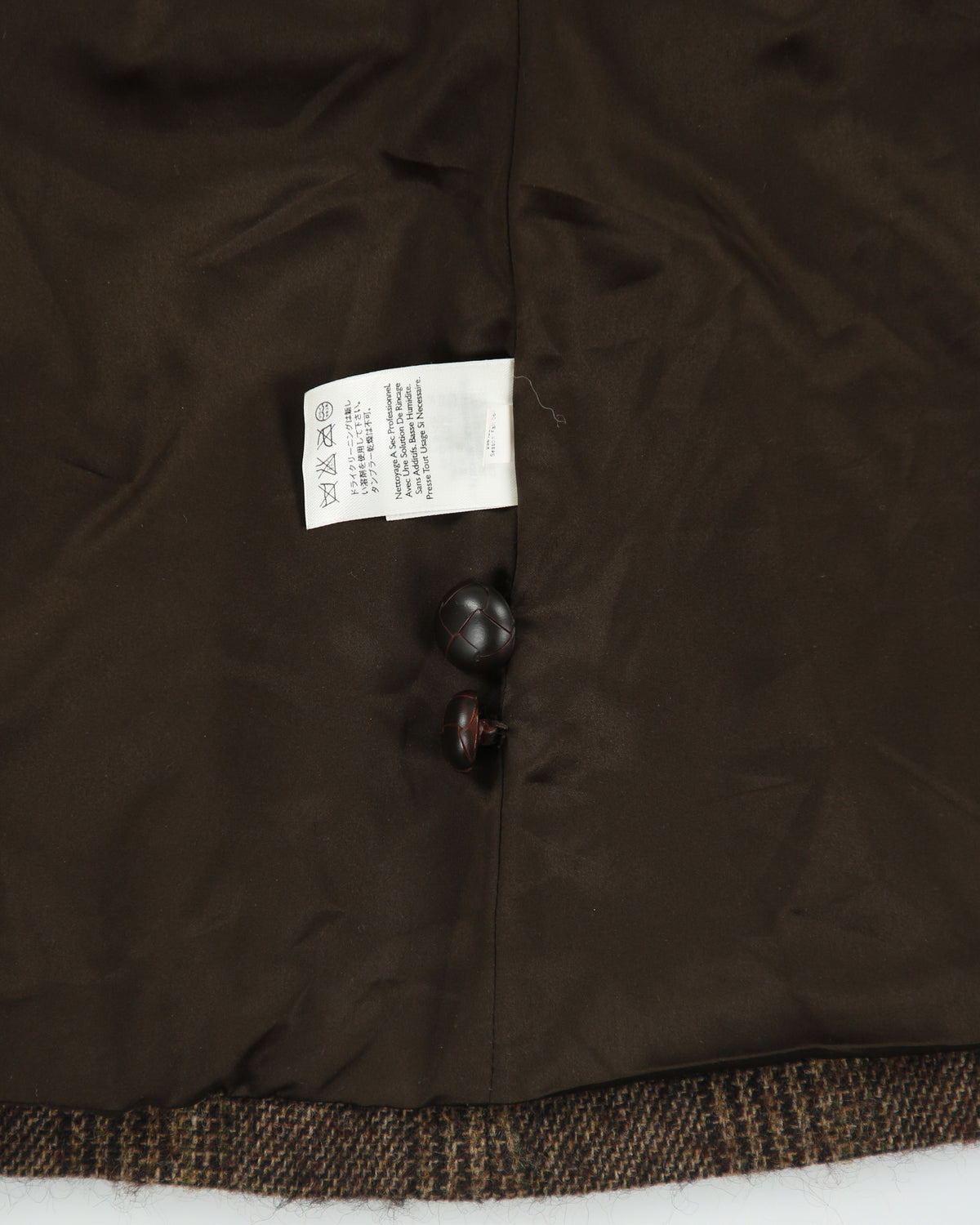 Vintage Eddie Bauer Alpaca/Mohair/Wool Blend Belted Button Front Jacket - S