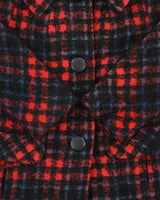 Vintage 1950s Lassie G.H Wiltsie Women's Plaid Italian Mohair Wool Union Made In USA Over Coat - XS