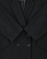 Coach Women's Angora Wool Blend Double Breasted Mid Length Over Coat - S
