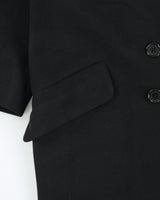 Coach Women's Angora Wool Blend Double Breasted Mid Length Over Coat - S