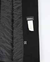 Vintage 1990s Ellabee Women's Wool Made In Canada Double Breasted Peak Lapel Full Length Over Coat - L