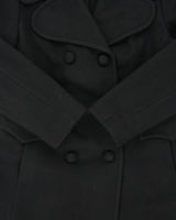Vintage 1970s Surrey Classics Women's Wool Made In Canada Double Breasted Full Length Over Coat - S