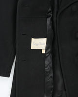 Vintage 1970s Surrey Classics Women's Wool Made In Canada Double Breasted Full Length Over Coat - S