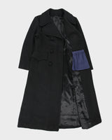 Vintage 1970s Surrey Classics Women's Wool Made In Canada Double Breasted Full Length Over Coat - S