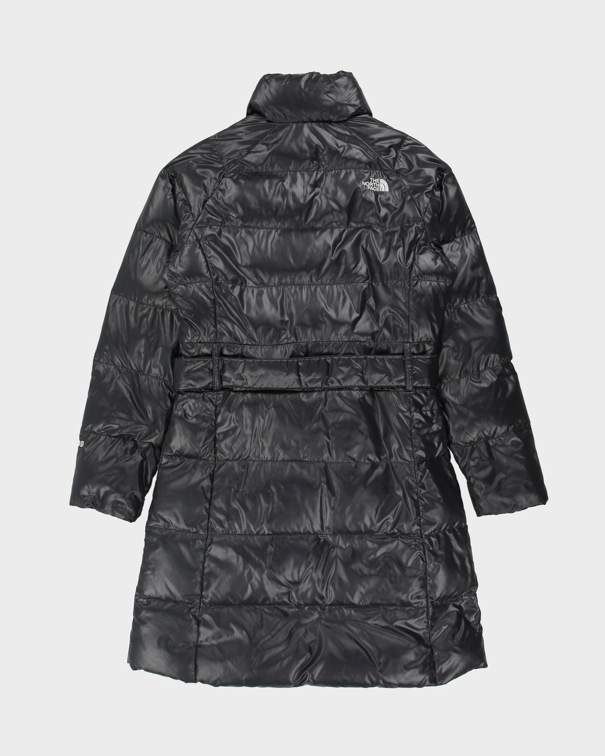 Vintage Y2K 00s The North Face Women's 600 Fill Goose Down Belted Longline Puffer Jacket - S
