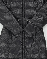 Vintage Y2K 00s The North Face Women's 600 Fill Goose Down Belted Longline Puffer Jacket - S