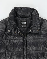 Vintage Y2K 00s The North Face Women's 600 Fill Goose Down Belted Longline Puffer Jacket - S