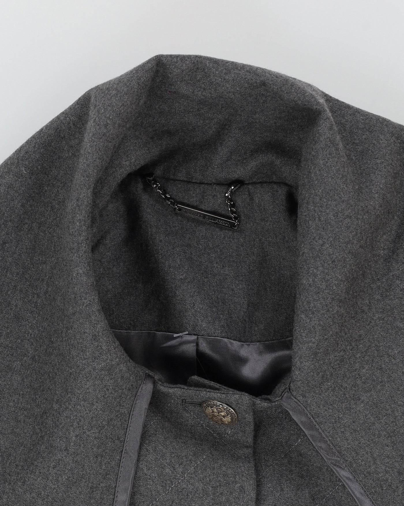 Matthew Williamson Grey Wool Jacket - M