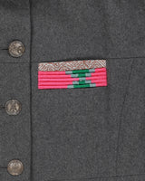 Matthew Williamson Grey Wool Jacket - M