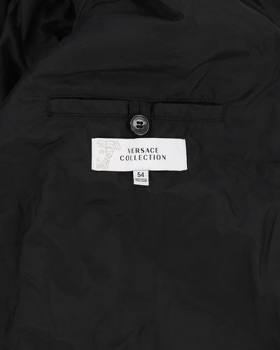 Gianni Versace Collection Black Puffer Jacket - M