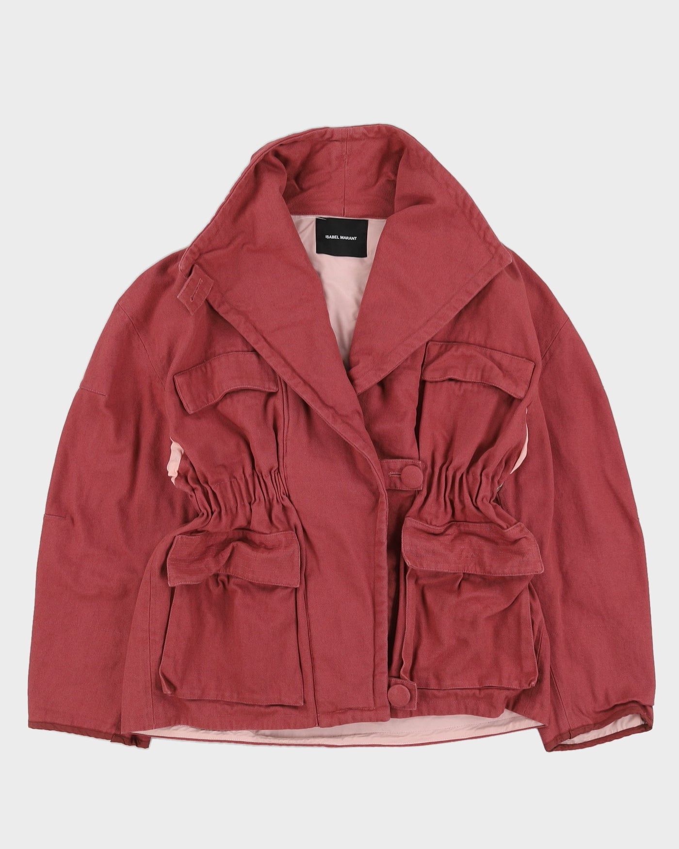 Isabel Marant Pink Cotton Canvas Jacket - M