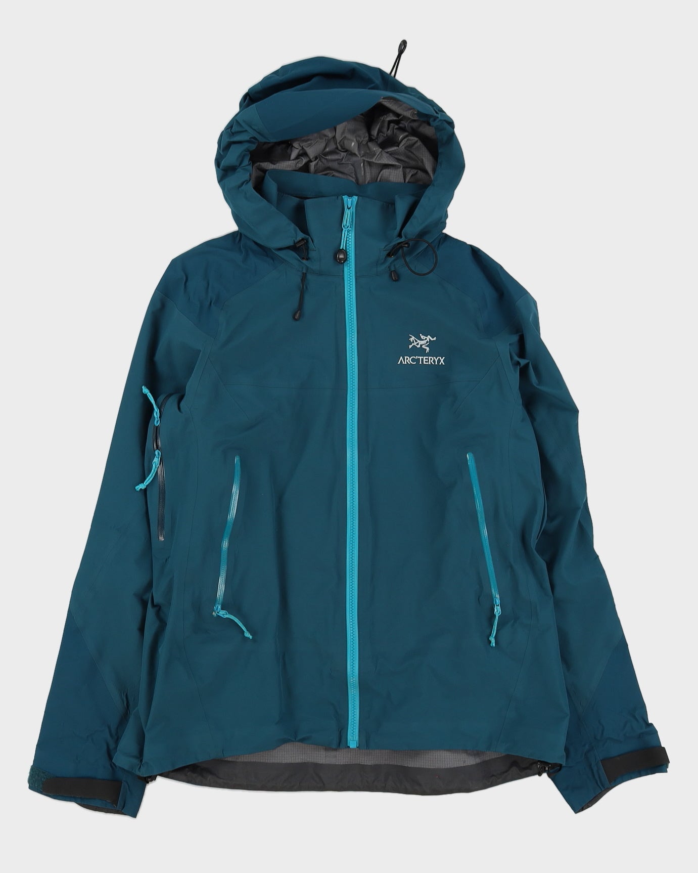 Arc'Teryx Blue Full-Zip Hooded Anorak Jacket - L