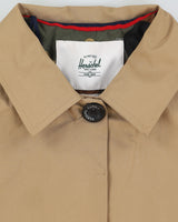 Herschel Beige Trenchcoat Rain Mac - XS